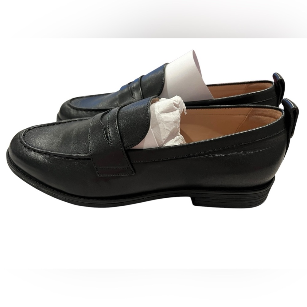 Cole Haan Black Leather Classic Penny Loafer NWOB - Picture 6 of 10